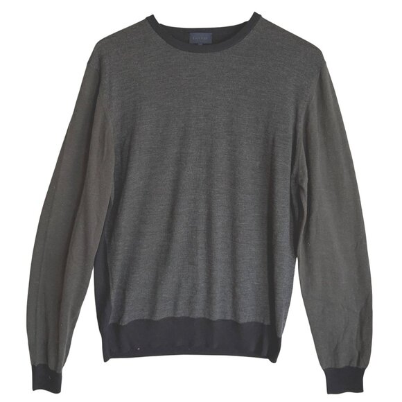 size XL mens Lanvin colorblock lightweight sweater merino wool Italy - Picture 5 of 9